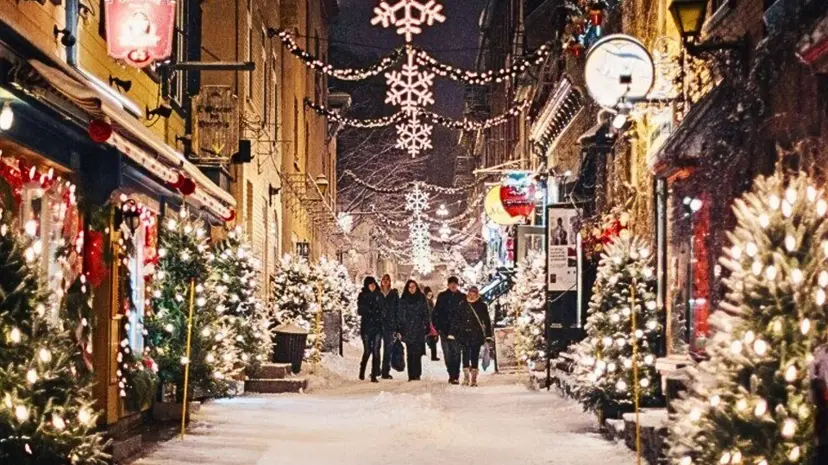 Christmas in Québec & Montréal