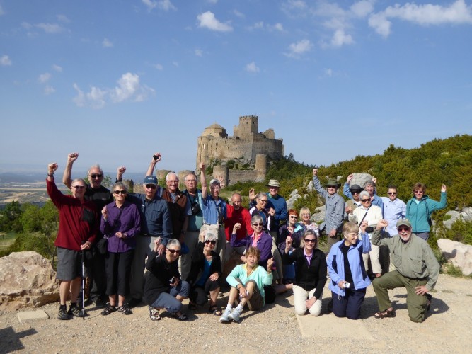 Group at Loarre Castle