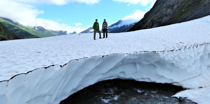 Alaska Prince William Sound Girdwood Byron Glacier