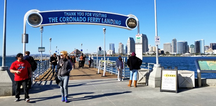 California San Diego Extravaganza Coronado Island Ferry
