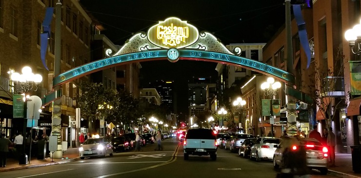 California San Diego Extravaganza Historic Gaslamp Quarter