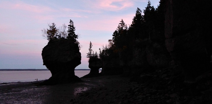 Canada New Brunswick Hopewell Rocks Flower Pot Rocks