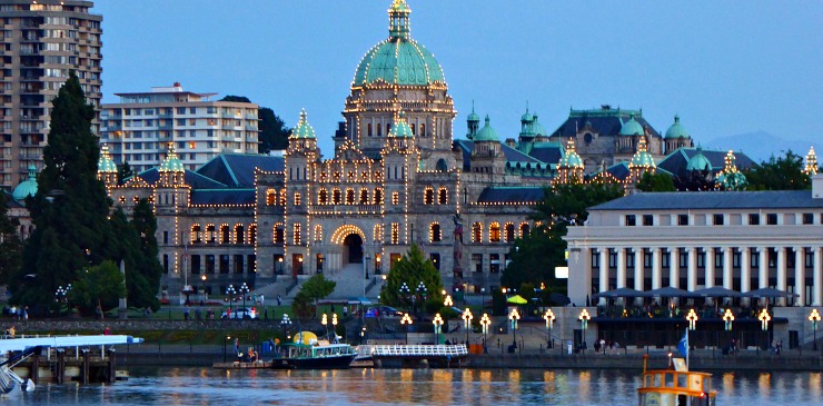 Canada Victoria British Columbia Parliament Buildings