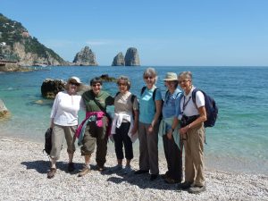 Visitors on the Island of Capri