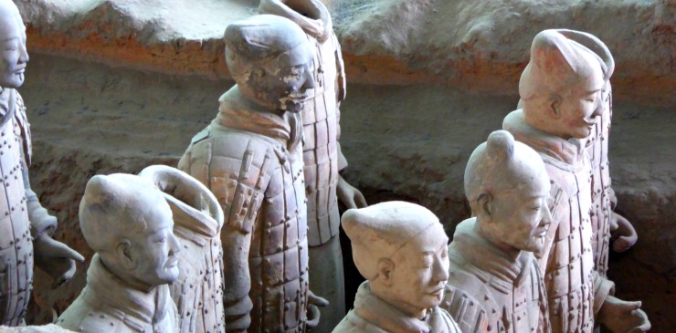 China Xi'an Terracotta Warriors Qin Shi Huang