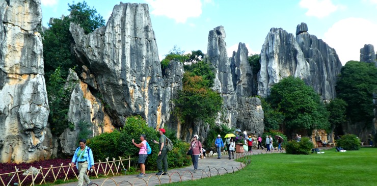 China Yunnan Province Stone Forest Shilin