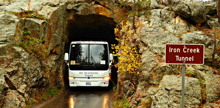 Crazy Horse & Black Hills South Dakota Iron Creek Tunnel