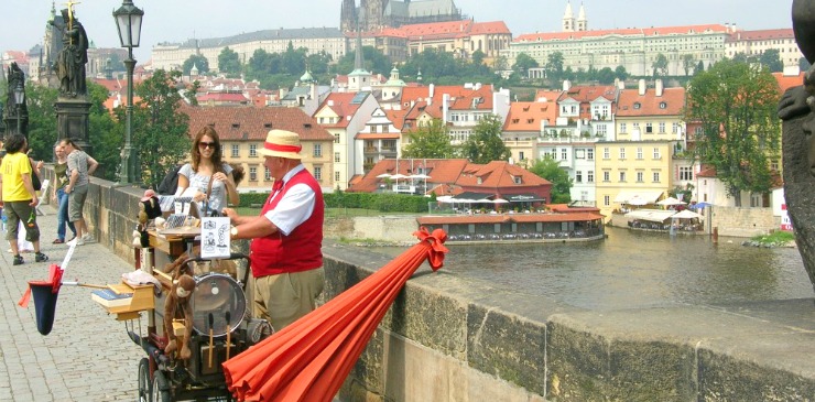 Czech Republic Prague Charles Bridge Walking Tour