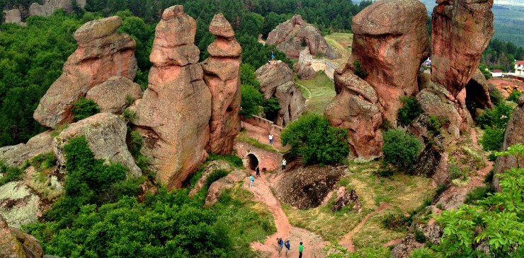 Danube River Cruise Bulgaria Balkan Mountains Belogradchik Rocks
