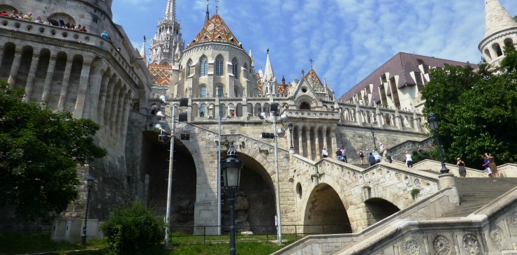 Danube River Cruise and Walking Tour Hungary Budapest Fisherman's Bastion