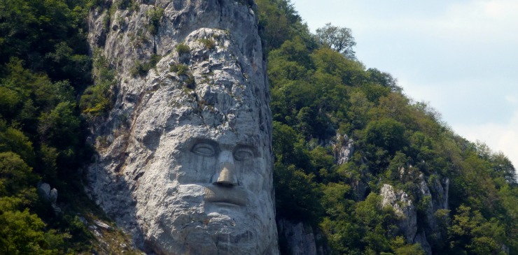 Danube River Cruise and Walking Tour Romania Iron Gates Decebalus