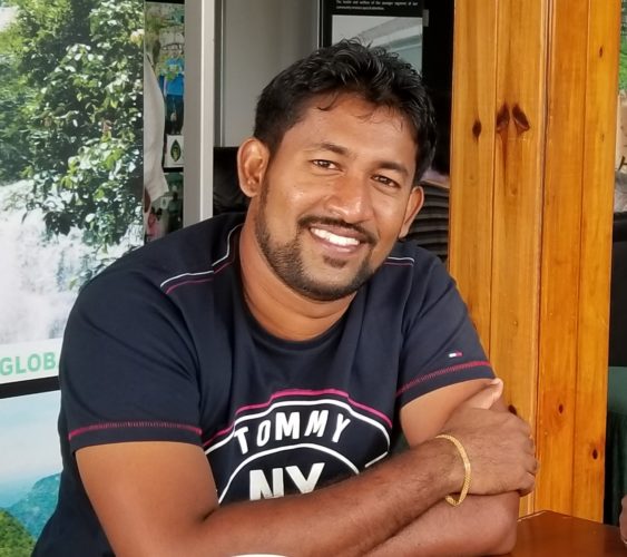 Dileep, guide in Sri Lanka