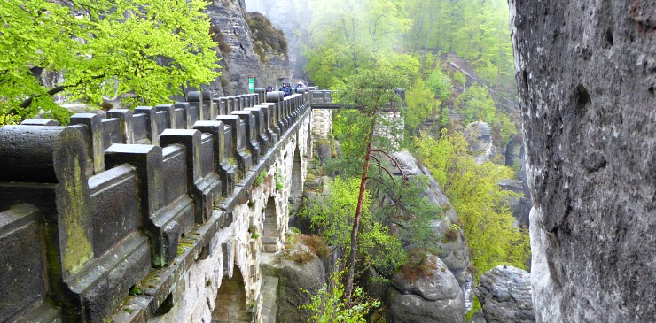 Eastern Europe Elbe Sandstone Mountains