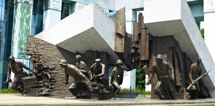 Eastern Europe Poland Warsaw Uprising Monument