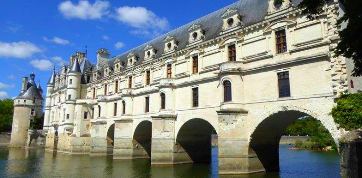 France Loire Valley Cher River Chateau Chenonceau
