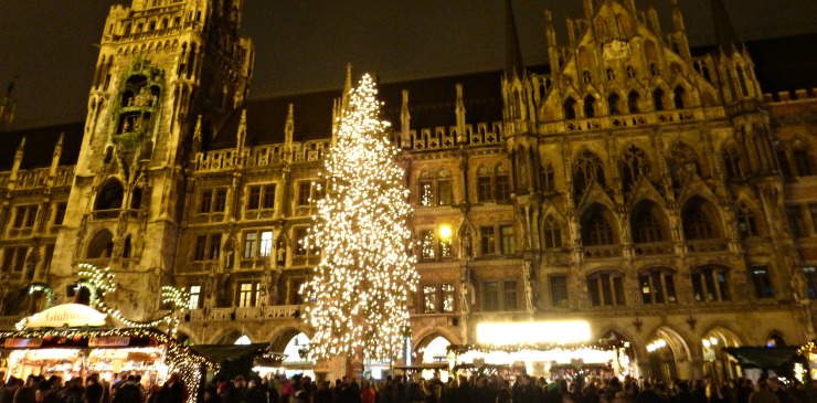 Germany Munich Christmas in Bavaria