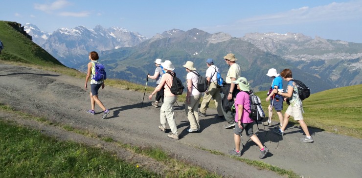 Hiking the Swiss & French Alps