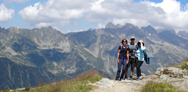 Hiking the Swiss & French Alps