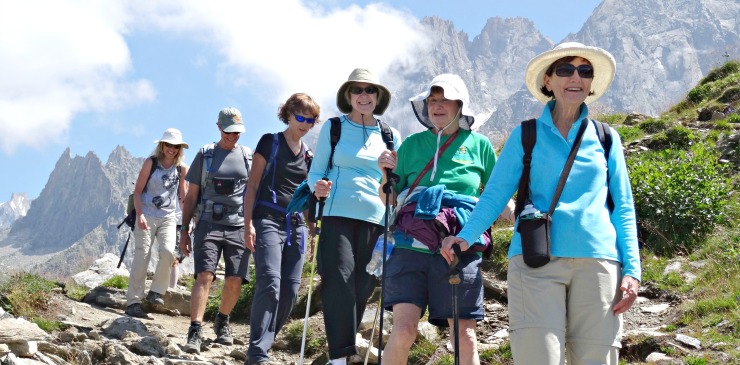 Hiking the Swiss & French Alps