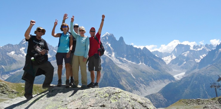 Hiking the Swiss & French Alps