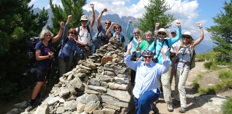 Hiking the Swiss & French Alps