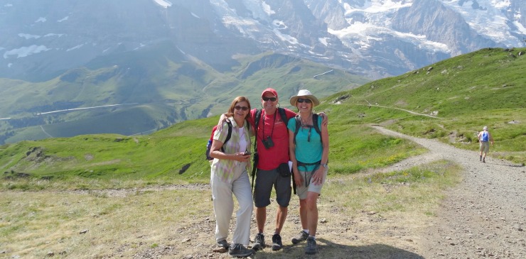 Hiking the Swiss & French Alps