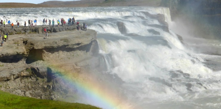 Iceland Golden Circle Gullfoss Waterfall Walking Tour