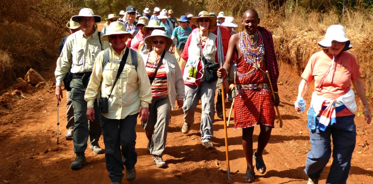 Kenya Maasai Manyatta Walk