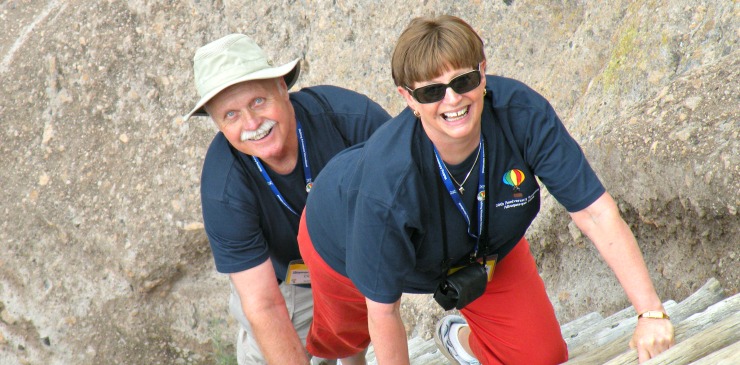 New Mexico Bandalier National Monument Walking Tour