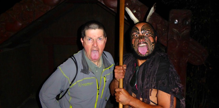 New Zealand North Island Tumunui Marae Maori Hangi Feast