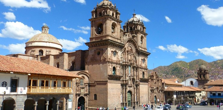 Peru Cuzco Basilica of the Assumption of the Virgin Walking Tour