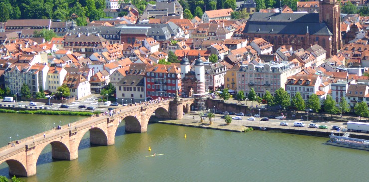 Rhine River Cruise Germany Heidelberg