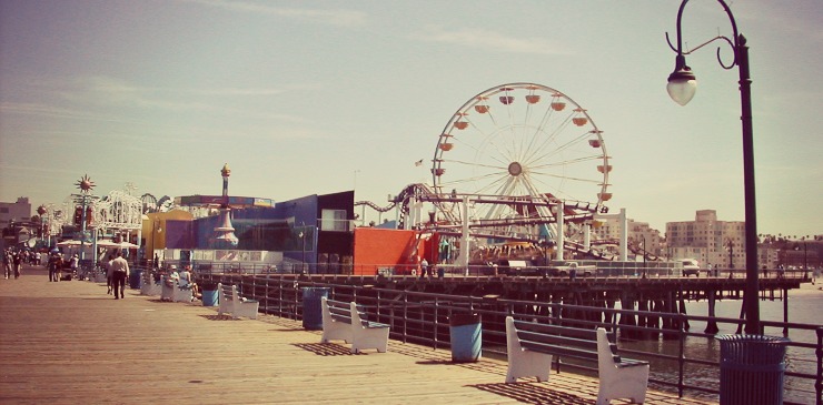 Route 66 California Santa Monica Pier
