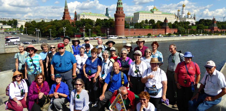 Russia Moscow Walk Kremlin Moskva River