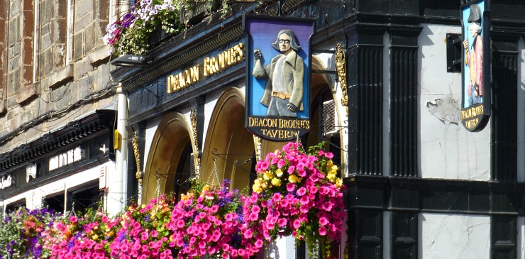 Scotland Edinburgh Deacon Brodie's Tavern