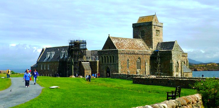 Scotland Isle of Iona Medieval Abbey