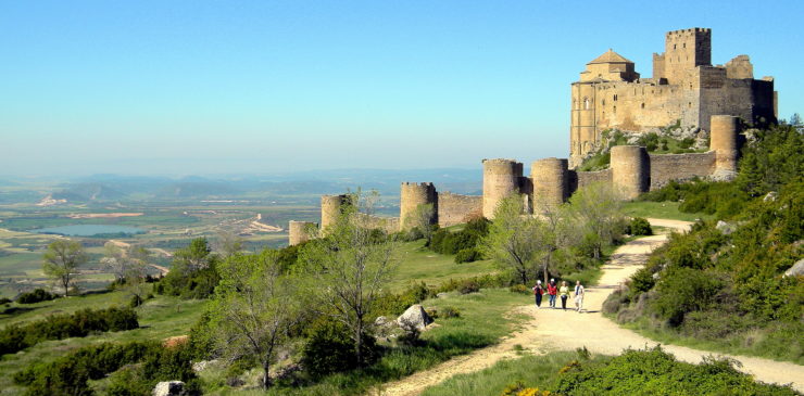 Spain Loarre Castle Huesca Walking Tour