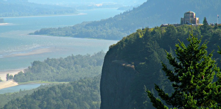 United States Oregon Columbia River Gorge Crown Point