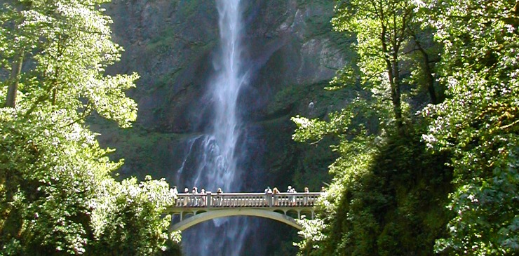 United States Oregon Columbia River Gorge Multnomah Falls