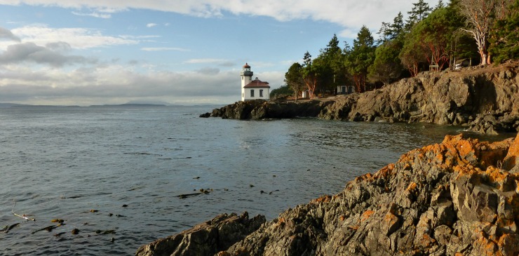 Washington San Juan Island Lime Kiln Lighthouse