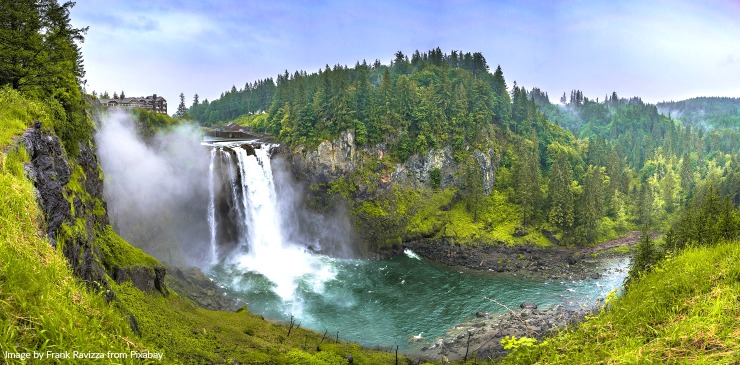 Washington State Snoqualmie Falls